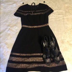 BCBG black womens' black dress