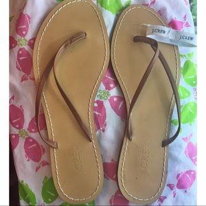JCrew Flip Flops