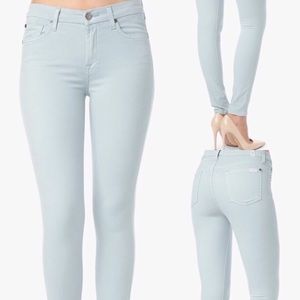 7 For All Mankind mid rise skinny, ice blue