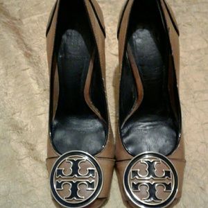 Tory Burch Camel  Heels