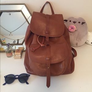 Madewell Leather Transport Rucksack 🎒
