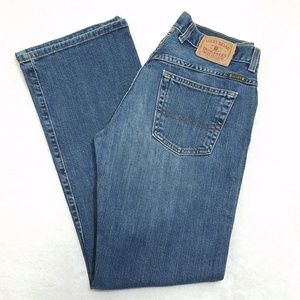 Lucky Brand Dungarees Medium Wash Straight Leg Q4