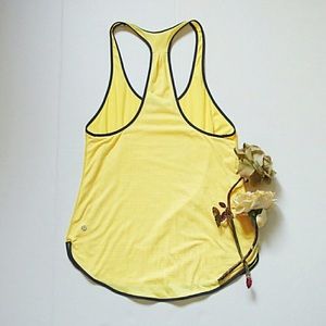 Yellow Lululemon Top