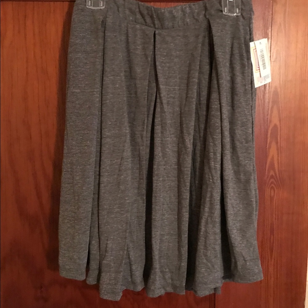 Lularoe Madison Grey Skirt - HARD TO FIND