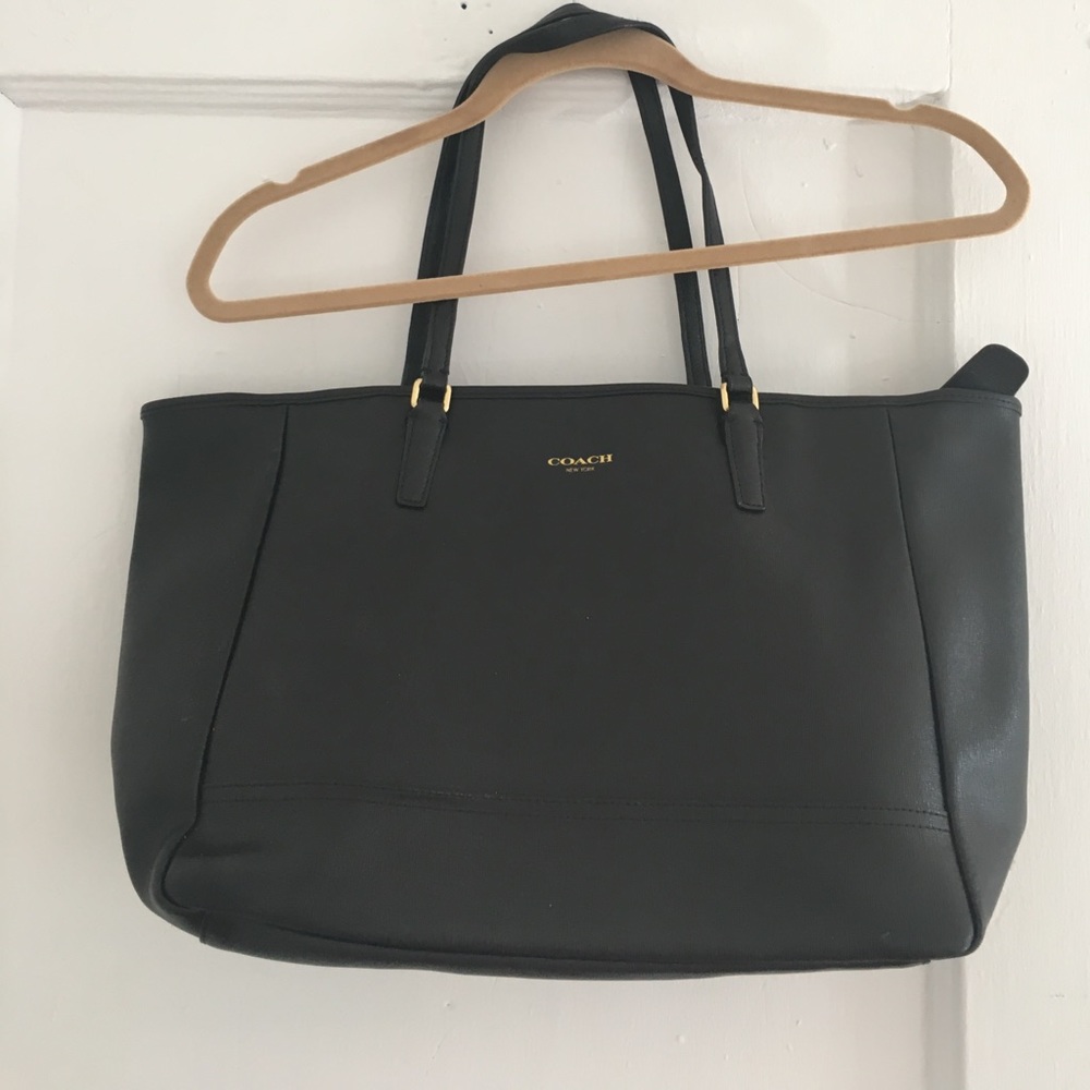 Coach Black Tote