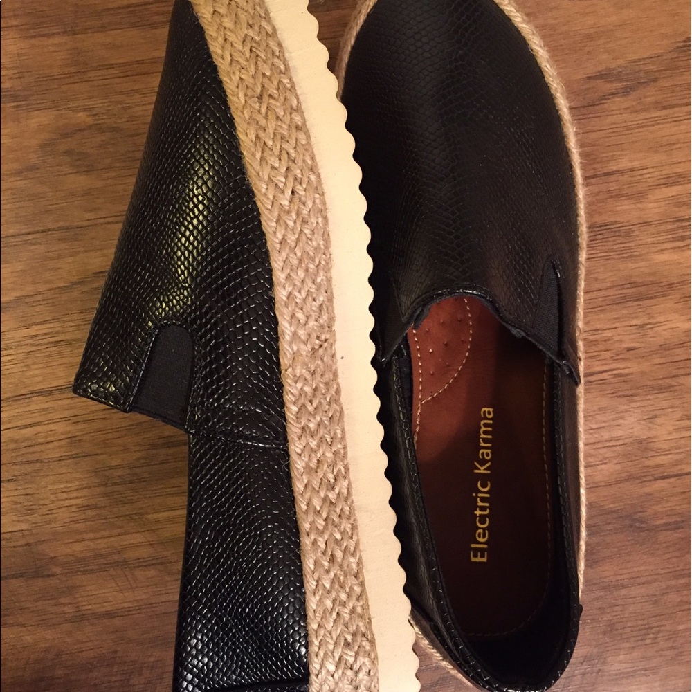 Electric Karma shoes