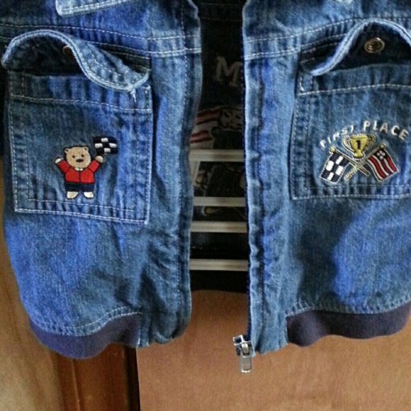 2#Bundle denim jackets size 6/9mos - Picture 3 of 4
