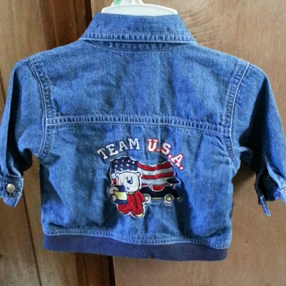 2#Bundle denim jackets size 6/9mos - Picture 4 of 4