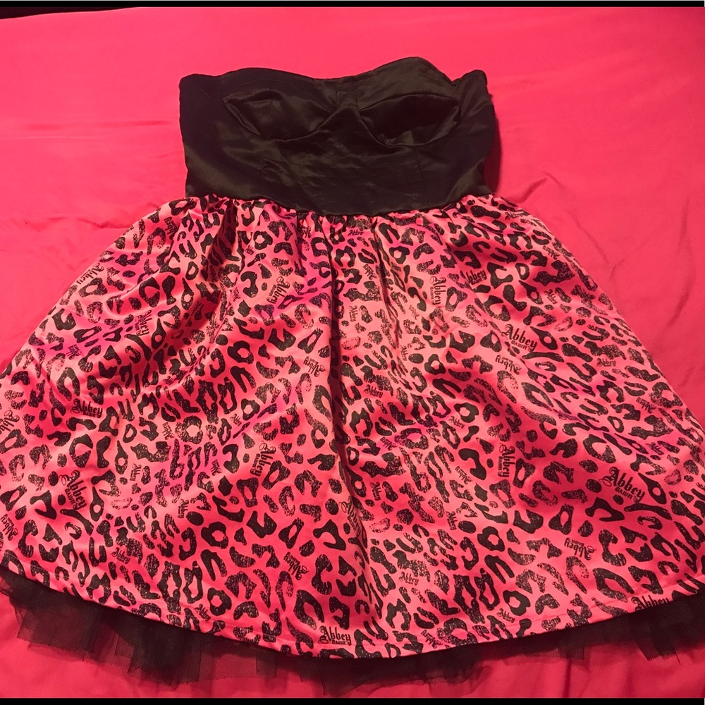 Punk type dress by Advril Lavigne