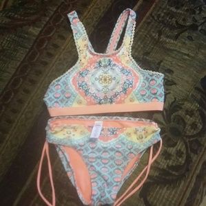 Justice Swim Suit - Size 10