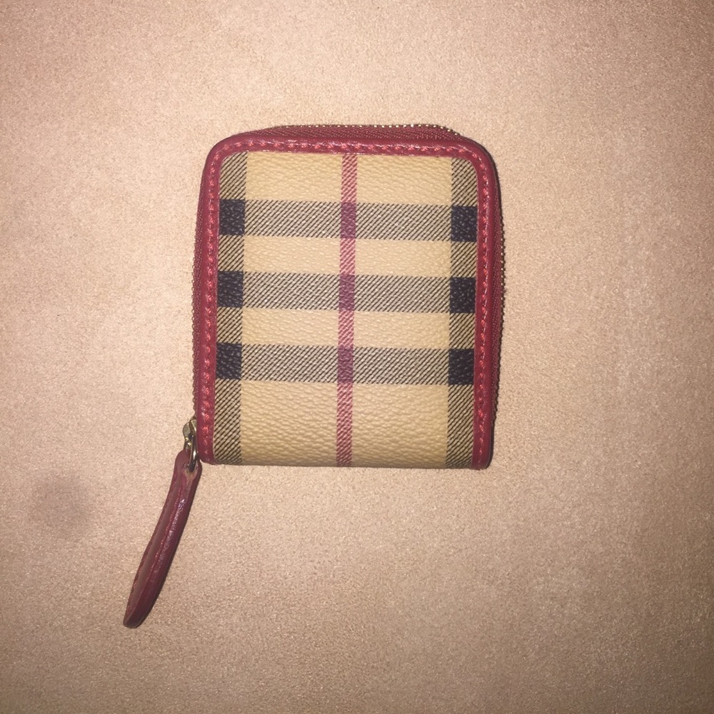 Burberry coin purse
