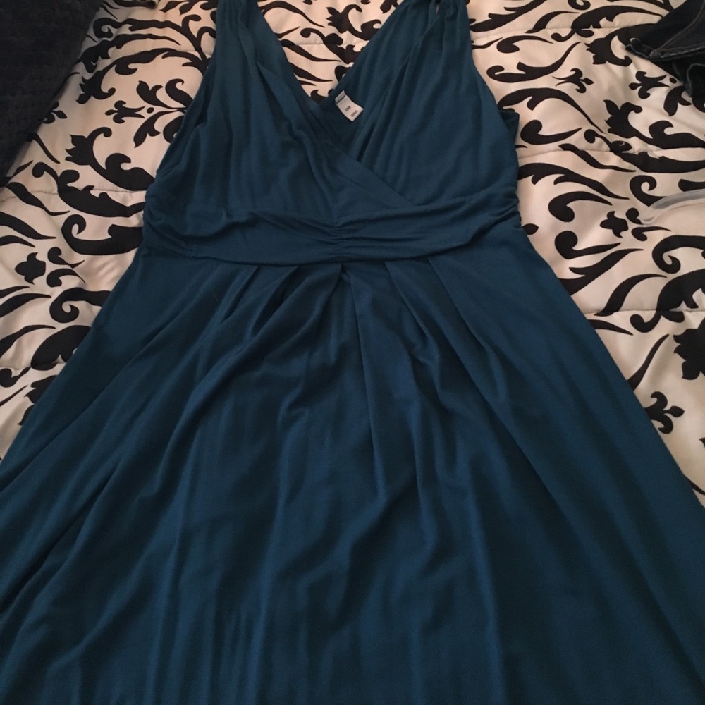 Teal dress