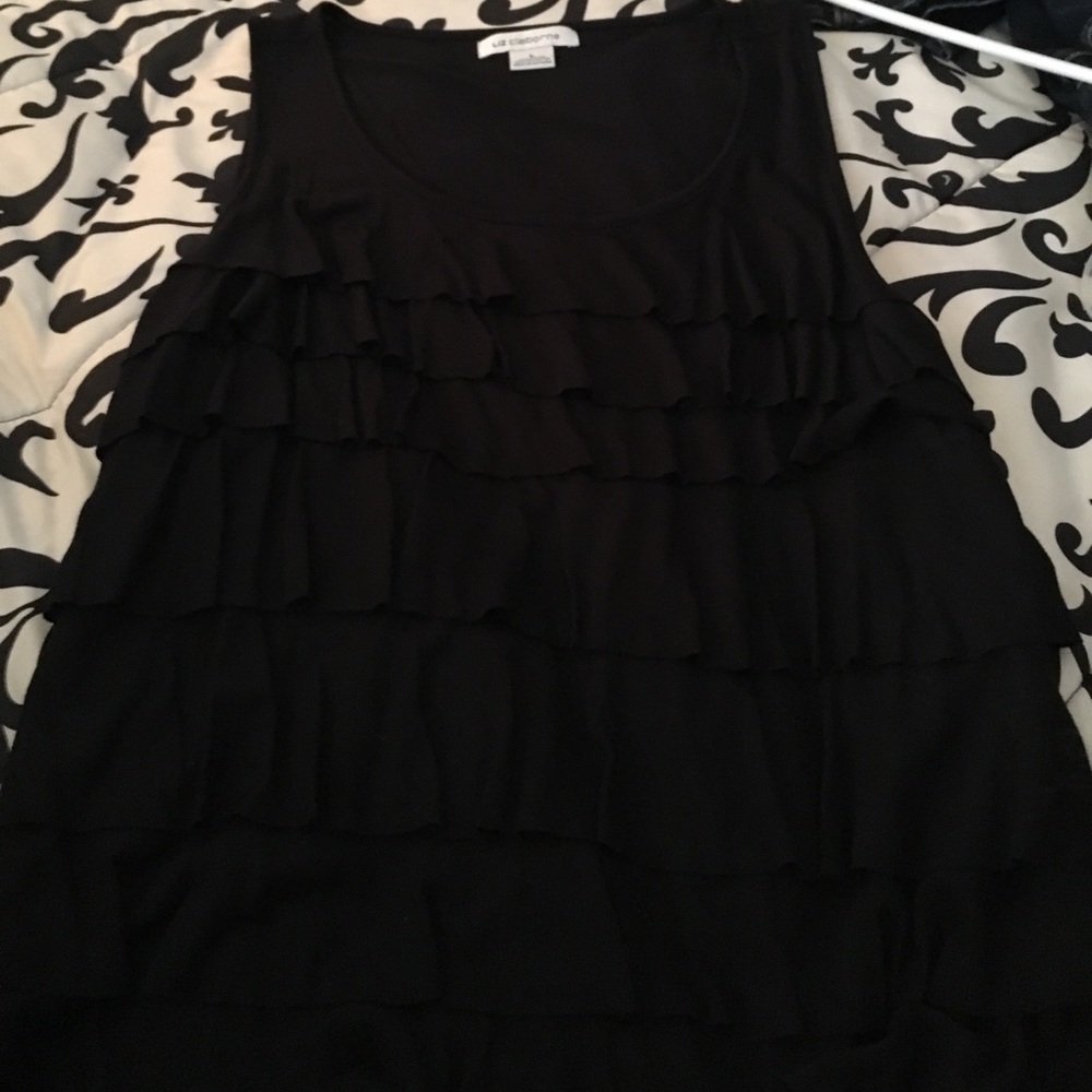 Ruffle tank top