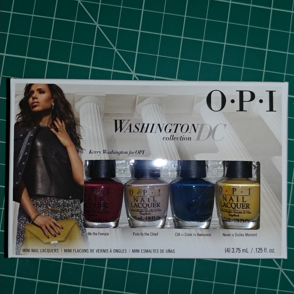 New In Box OPI Washington DC mini set