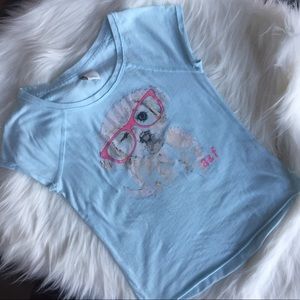 Abercrombie Kids dog tee shirt