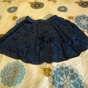 Forever 21 Velvet Skirt
