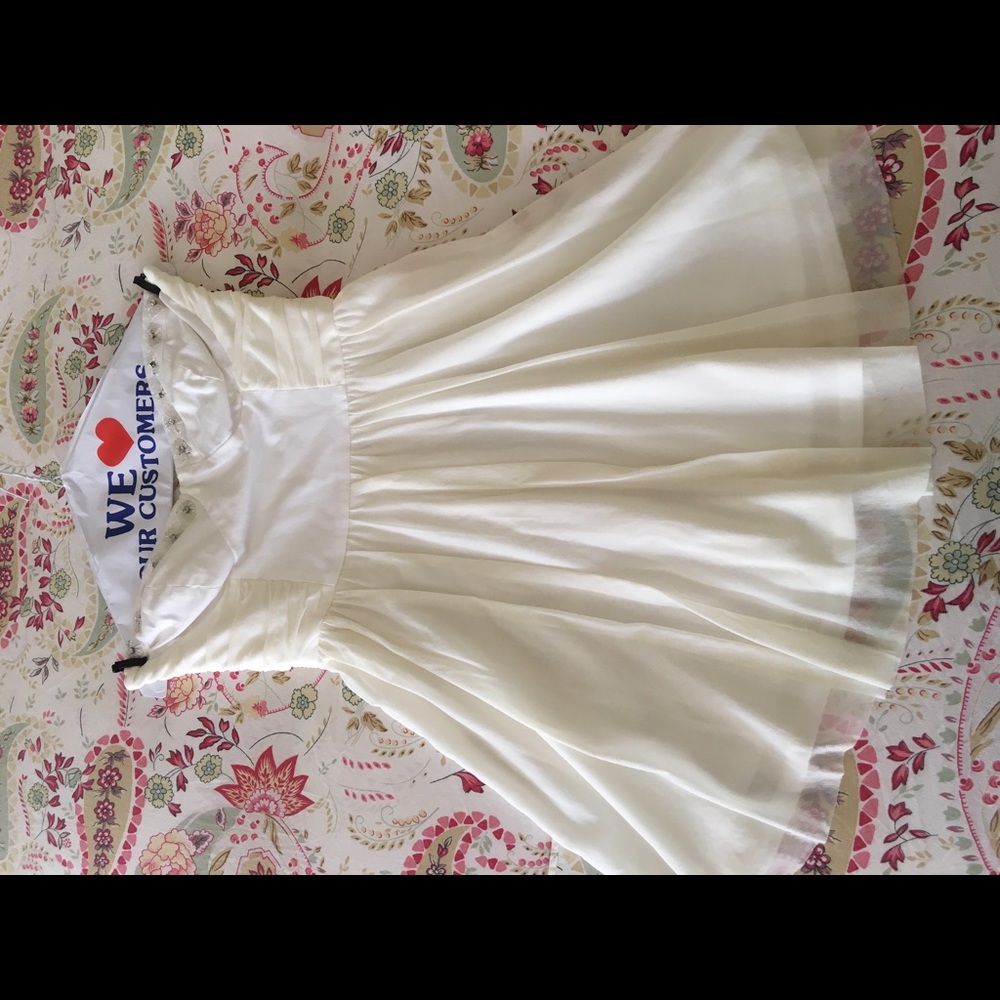 ASOS Ivory Dress - Like new!