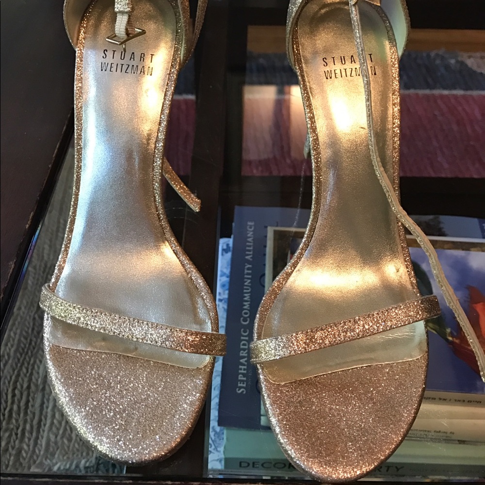 Stuart Weitzman nudist sandal