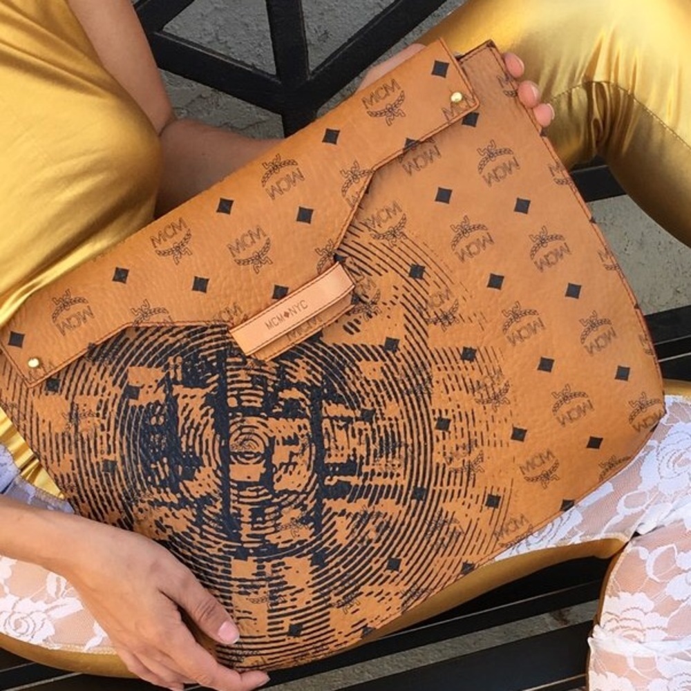 MCM large clutch/gift bag from the Paper mag event