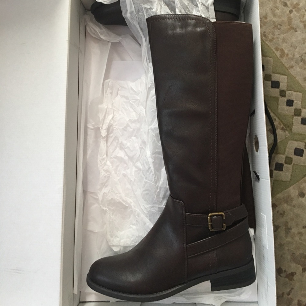 NWT Nine West Lenore Tall Riding Boot 9.5M