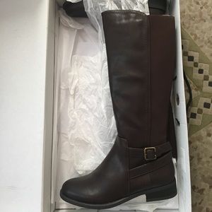 NWT Nine West Lenore Tall Riding Boot 9.5M