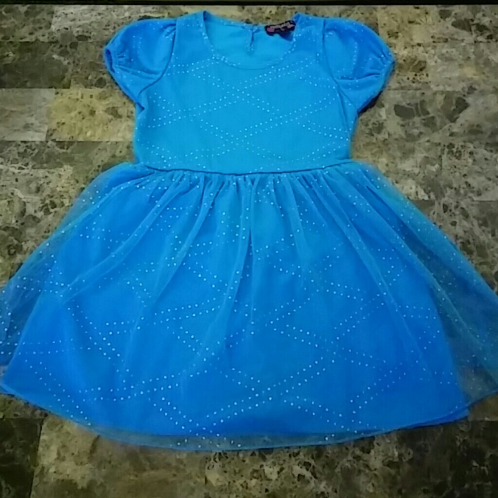 Blue sparkley dress