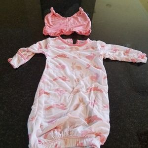 Kickee pants layette set