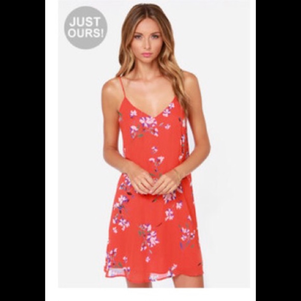 Lulus Orange Dress