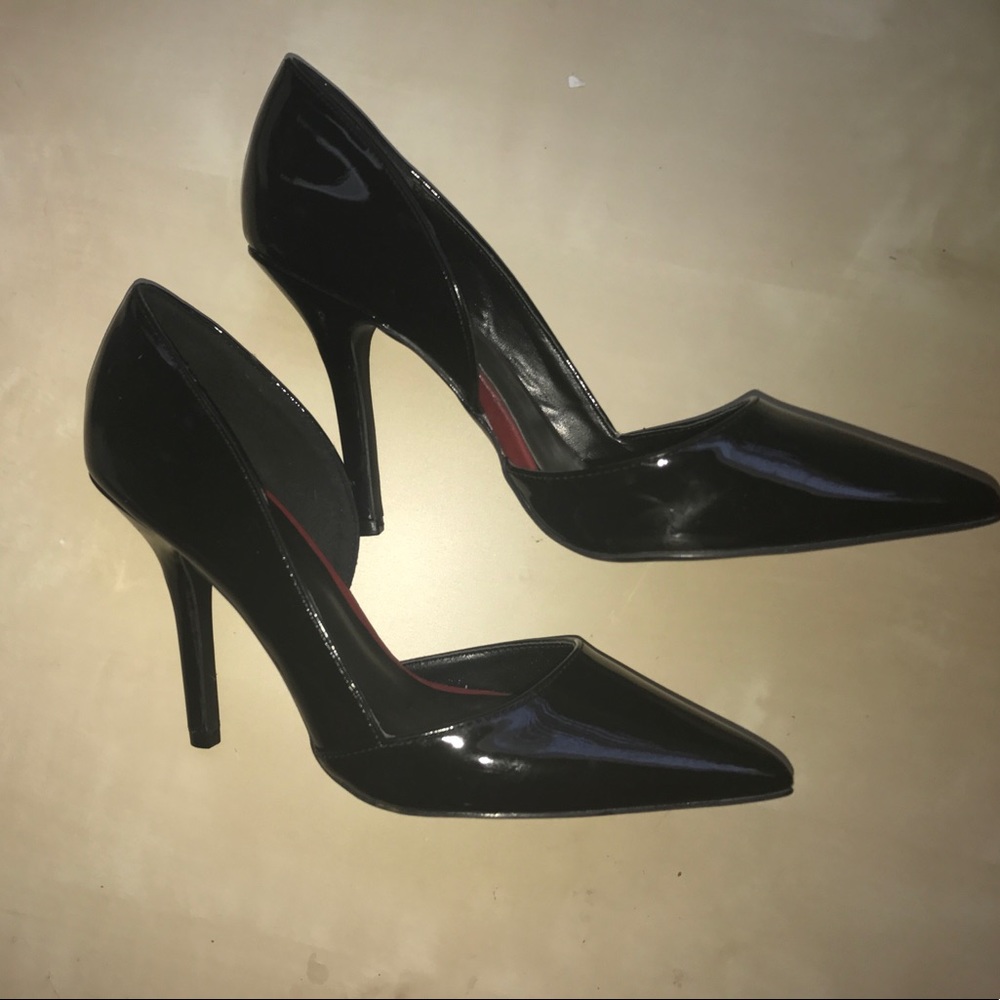 Black heels