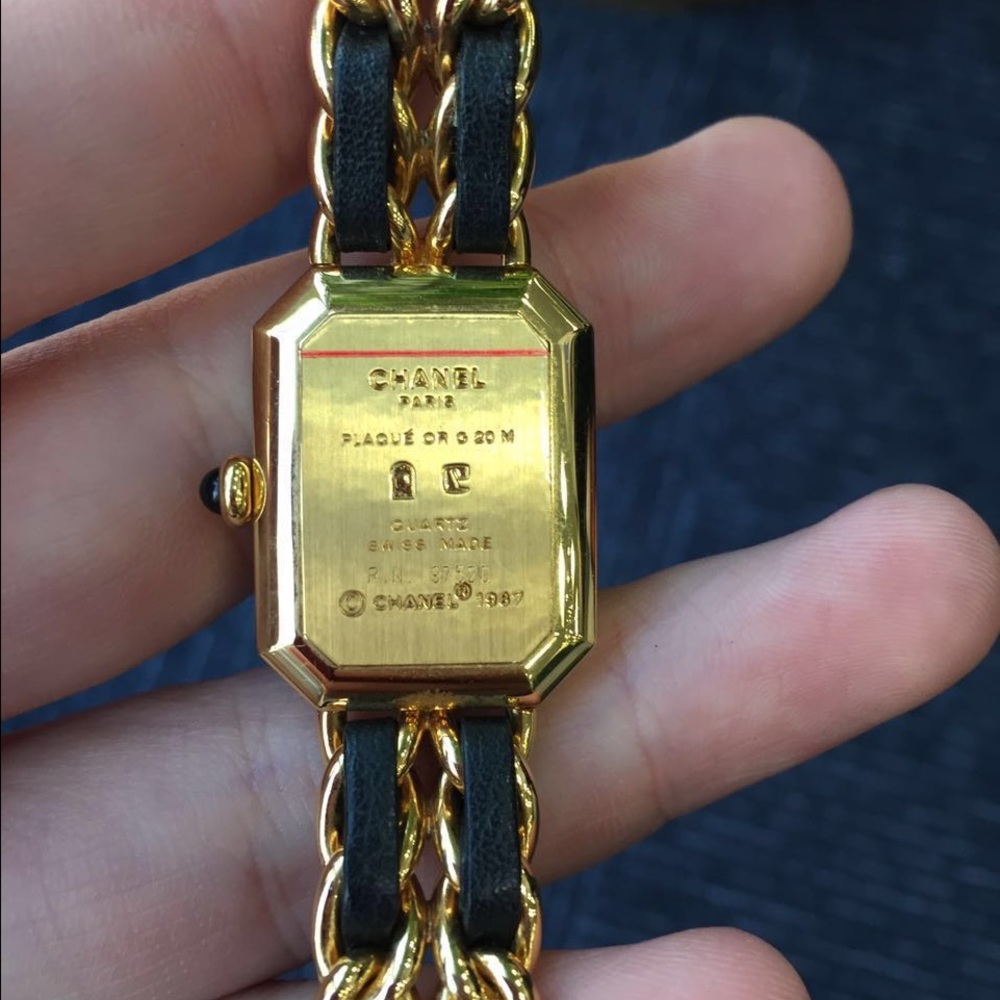 CHANEL Vintage Quartz Chain Premiere Watch size: M - Picture 3 of 7
