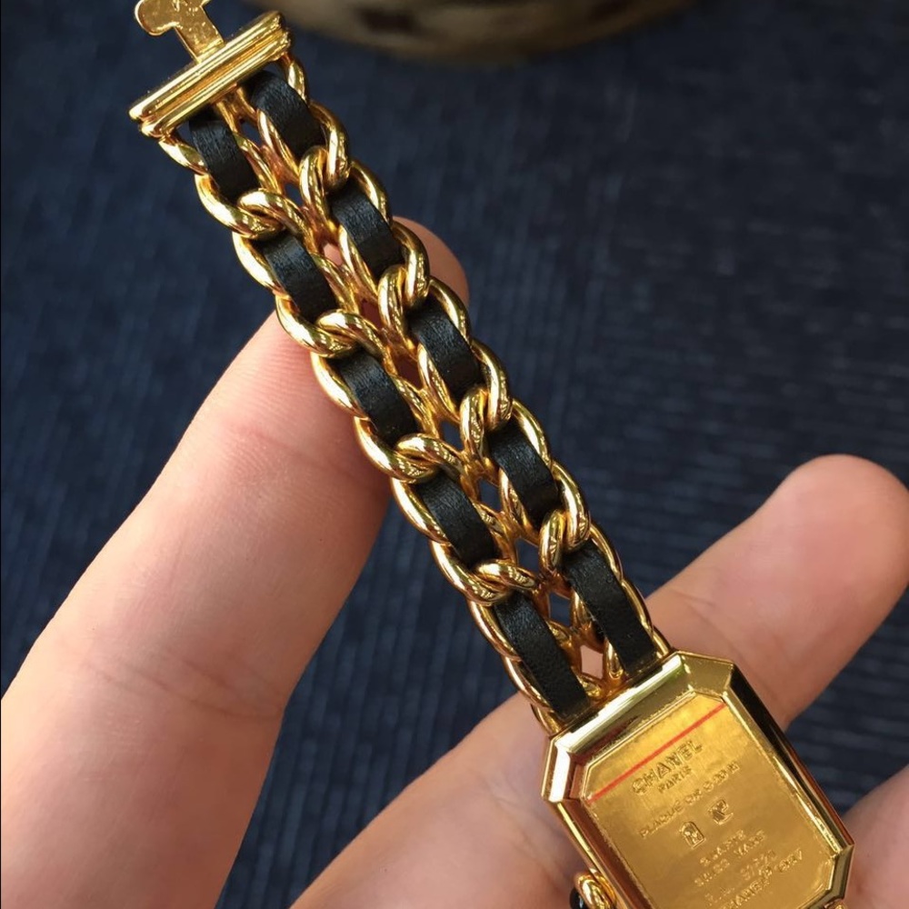 CHANEL Vintage Quartz Chain Premiere Watch size: M - Picture 4 of 7