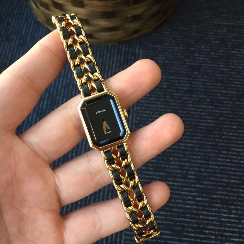 CHANEL Vintage Quartz Chain Premiere Watch size: M - Picture 7 of 7