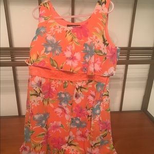 Orange Summer dress
