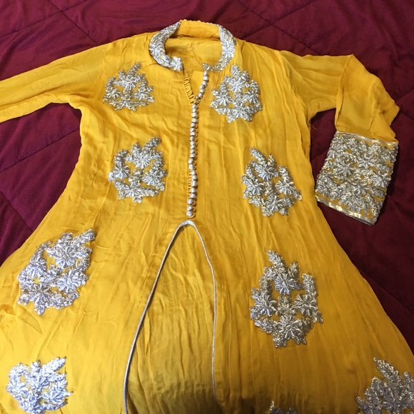 2 piece floor length dress - Picture 2 of 5