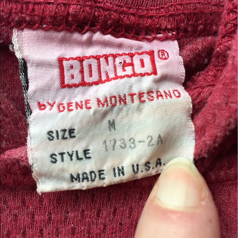 90's Retro Bongo Cropped Shirt, fits sm/med