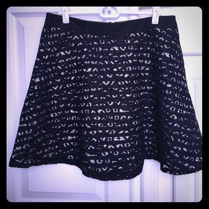 The Limited classy navy lace skirt