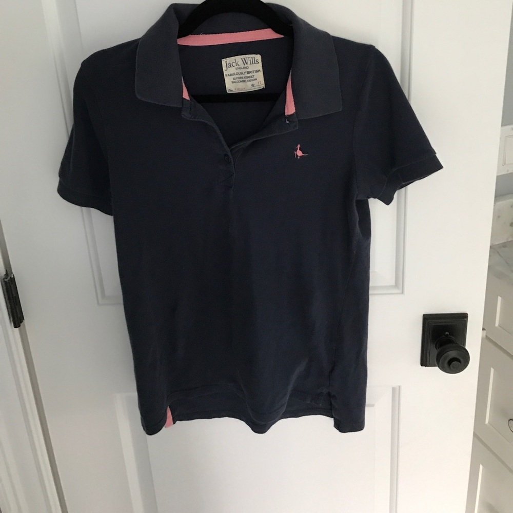 Jack Wills navy polo