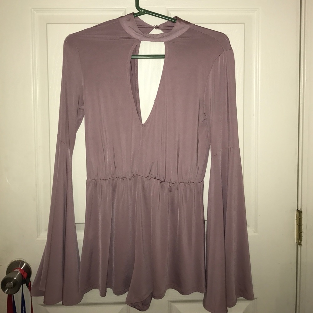 Forever 21 purple romper