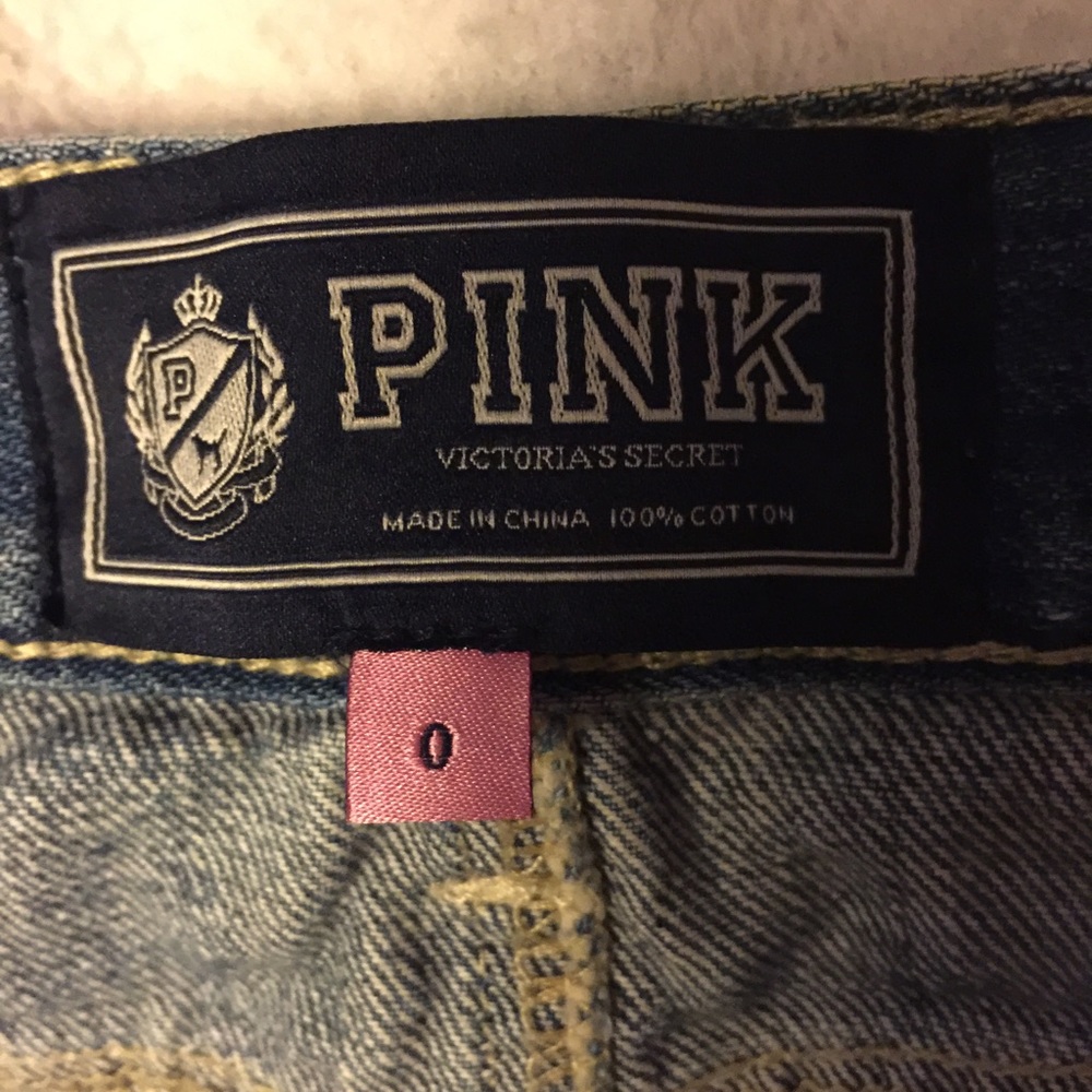 VS PINK JEAN SKIRT