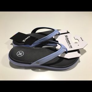 hurley nike free flip flops