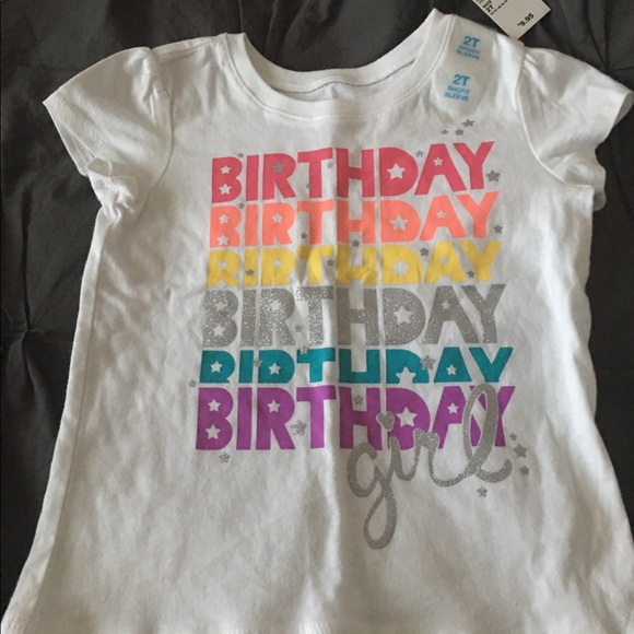 The Children's Place Other - 🆕 🎉CHILDRENS PLACE TShirt Happy Birthday Shirt
