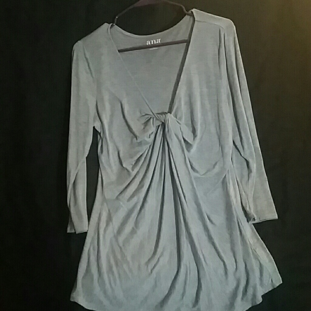 Knot front shirt