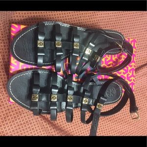 Tory burch gladiator sandals