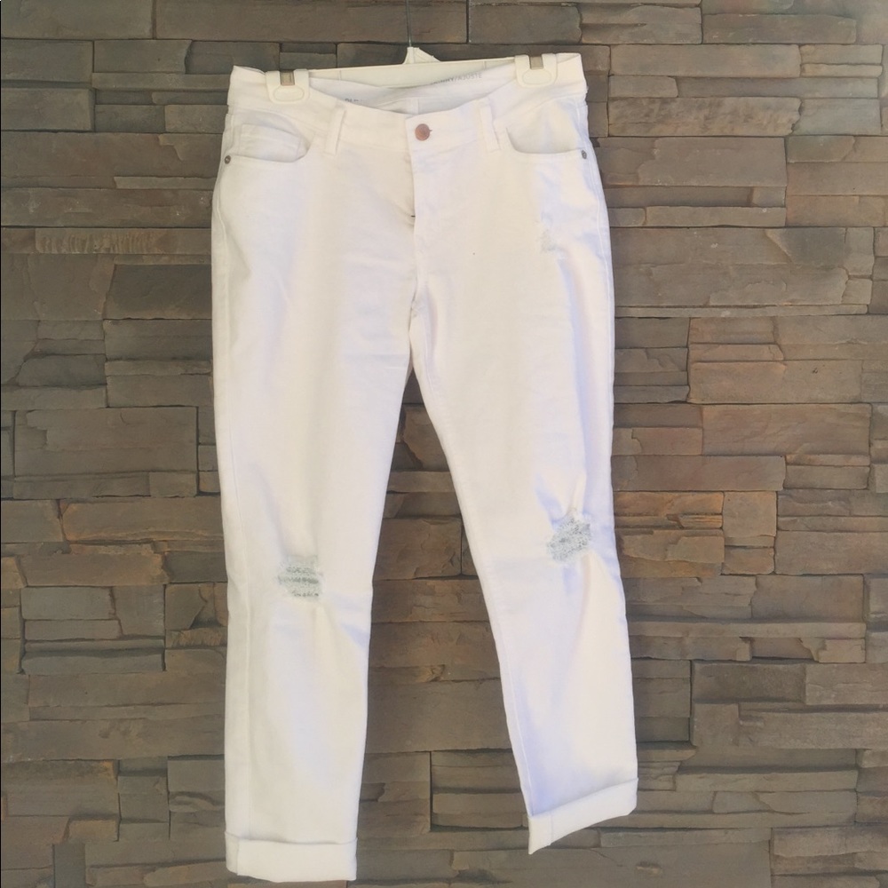 Old navy boyfriend skinny sz 4 reg