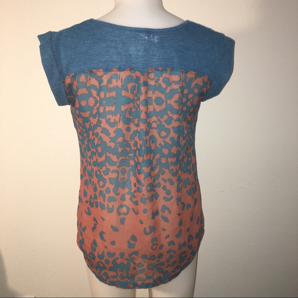 Waterfall Leopard print shirt