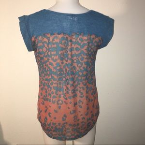 Waterfall Leopard print shirt