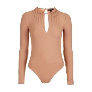 Long Sleeve Keyhole Bodysuit
