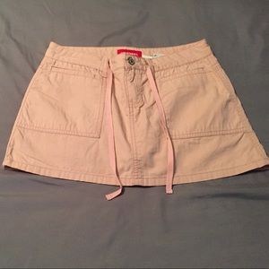 Union Bay dusty rose miniskirt/skort (size 3) EUC!