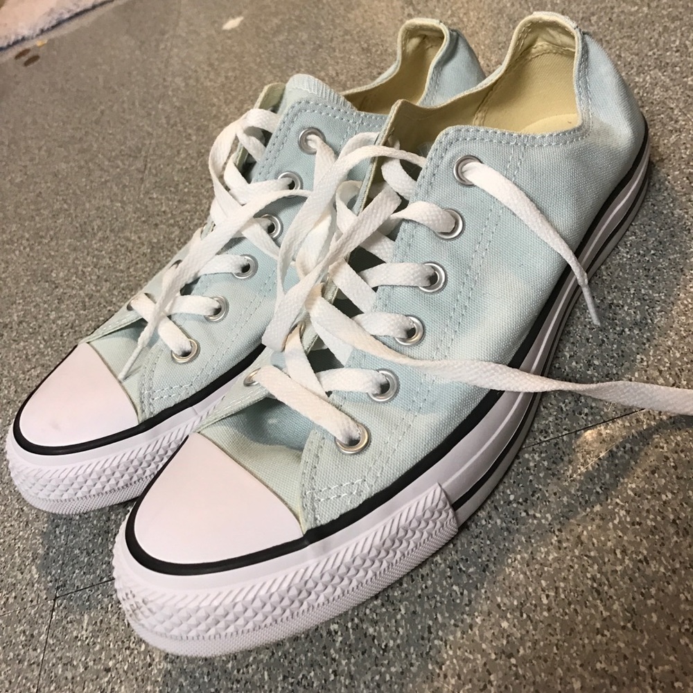 Brand New Light Blue Low Top Converse