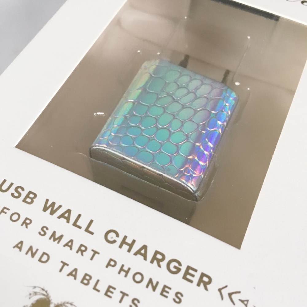 Free People Holigraphic USB Charger